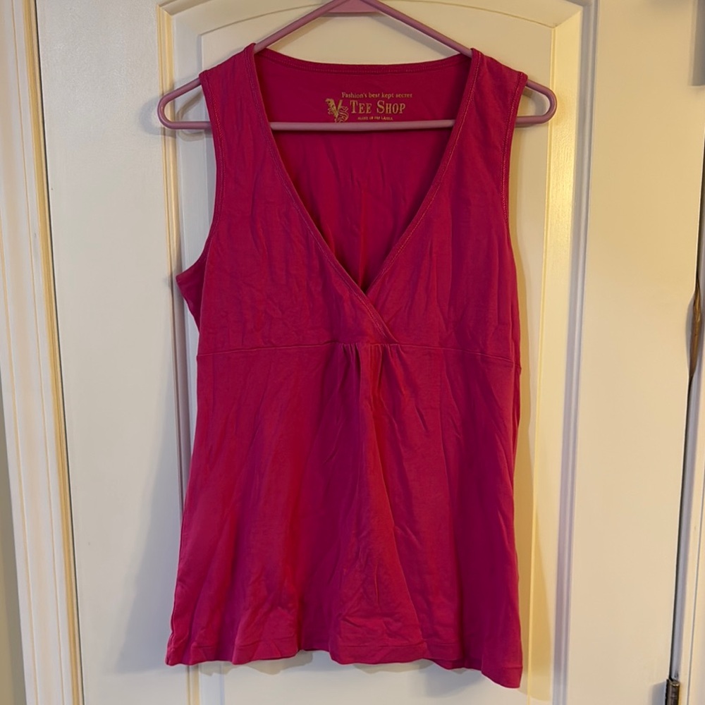 Victoria's Secret Red Sleeveless Tank Top